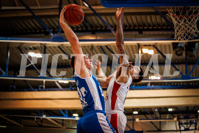 Basketball, win2day Basketball Superliga 2022/23, Grunddurchgang Runde 4, Oberwart Gunners, BC Vienna, Brock Gardner (10)