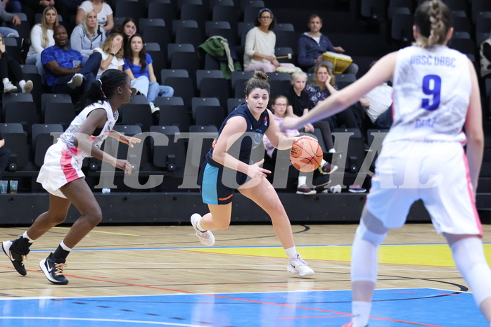 23.10.2022, Raiffeisen Sportpark, Basketball Damen Superliga 2022/23, Grunddurchgang 4.Runde,  
UBSC-DBBC Graz vs. Vienna Timberwolves,  