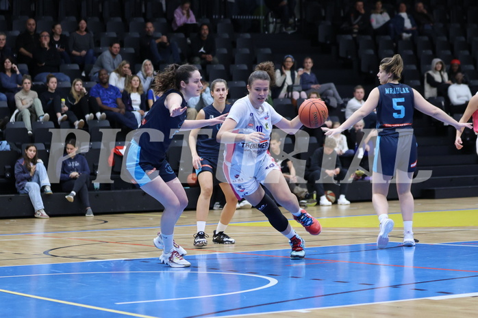 23.10.2022, Raiffeisen Sportpark, Basketball Damen Superliga 2022/23, Grunddurchgang 4.Runde,  
UBSC-DBBC Graz vs. Vienna Timberwolves,  