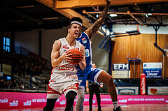 Basketball, win2day Basketball Superliga 2022/23, Grunddurchgang Runde 4, Oberwart Gunners, BC Vienna, Stefan Savic (13)