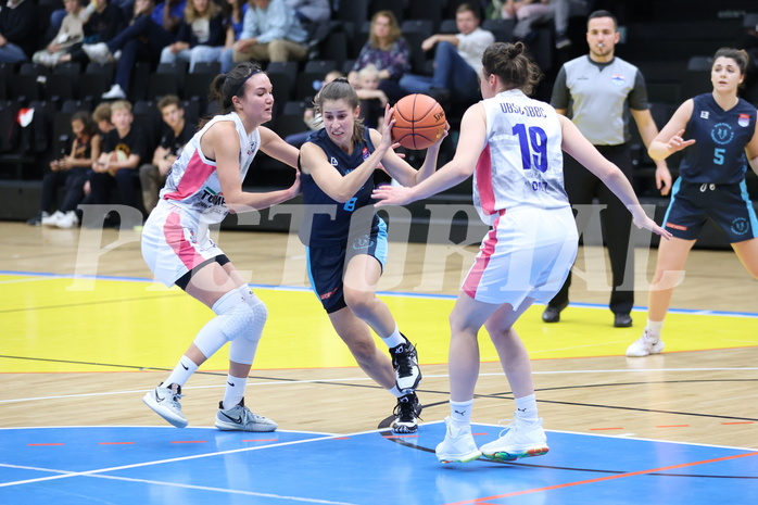 23.10.2022, Raiffeisen Sportpark, Basketball Damen Superliga 2022/23, Grunddurchgang 4.Runde,  
UBSC-DBBC Graz vs. Vienna Timberwolves,  