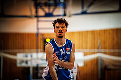 Basketball, win2day Basketball Superliga 2022/23, Grunddurchgang Runde 4, Oberwart Gunners, BC Vienna, Derek Hanes (14)