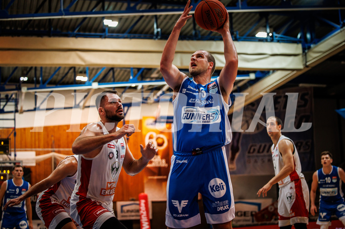Basketball, win2day Basketball Superliga 2022/23, Grunddurchgang Runde 4, Oberwart Gunners, BC Vienna, Renato Poljak (16)