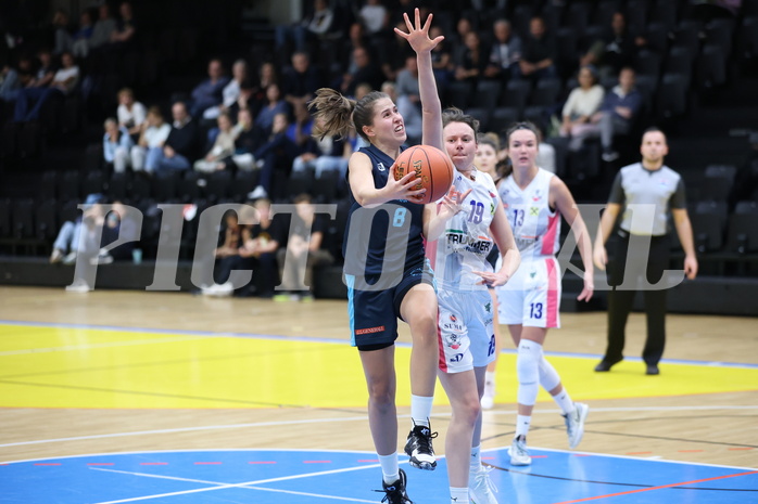 23.10.2022, Raiffeisen Sportpark, Basketball Damen Superliga 2022/23, Grunddurchgang 4.Runde,  
UBSC-DBBC Graz vs. Vienna Timberwolves,  