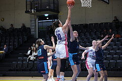 23.10.2022, Raiffeisen Sportpark, Basketball Damen Superliga 2022/23, Grunddurchgang 4.Runde,  
UBSC-DBBC Graz vs. Vienna Timberwolves,  