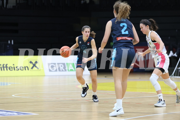 23.10.2022, Raiffeisen Sportpark, Basketball Damen Superliga 2022/23, Grunddurchgang 4.Runde,  
UBSC-DBBC Graz vs. Vienna Timberwolves,  