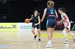 23.10.2022, Raiffeisen Sportpark, Basketball Damen Superliga 2022/23, Grunddurchgang 4.Runde,  
UBSC-DBBC Graz vs. Vienna Timberwolves,  