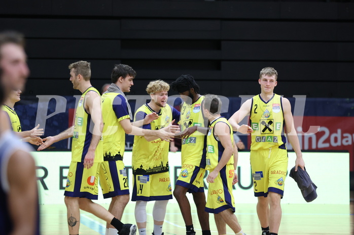 23.10.2022, Graz, Raiffeisen Sportpark Graz, Basketball Superliga 2022/23, Grunddurchgang, Runde 4, UBSC Raiffeisen Graz vs. BBC Nord Dragonz