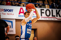 Basketball, win2day Basketball Superliga 2022/23, Grunddurchgang Runde 4, Oberwart Gunners, BC Vienna, Jonathan Knessl (12)