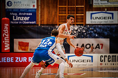 Basketball, win2day Basketball Superliga 2022/23, Grunddurchgang Runde 4, Oberwart Gunners, BC Vienna, Bogic Vujosevic (5)