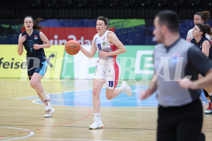 23.10.2022, Raiffeisen Sportpark, Basketball Damen Superliga 2022/23, Grunddurchgang 4.Runde,  
UBSC-DBBC Graz vs. Vienna Timberwolves,  