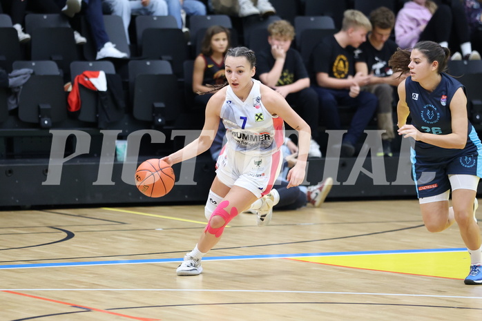 23.10.2022, Raiffeisen Sportpark, Basketball Damen Superliga 2022/23, Grunddurchgang 4.Runde,  
UBSC-DBBC Graz vs. Vienna Timberwolves,  