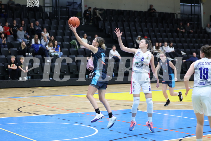 23.10.2022, Raiffeisen Sportpark, Basketball Damen Superliga 2022/23, Grunddurchgang 4.Runde,  
UBSC-DBBC Graz vs. Vienna Timberwolves,  