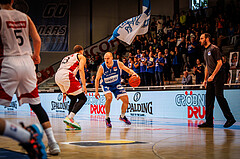 Basketball, win2day Basketball Superliga 2022/23, Grunddurchgang Runde 4, Oberwart Gunners, BC Vienna, Sebastian Käferle (7)