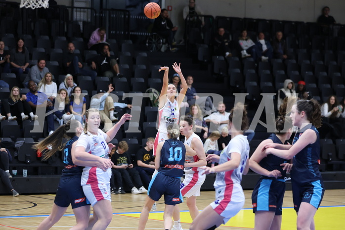 23.10.2022, Raiffeisen Sportpark, Basketball Damen Superliga 2022/23, Grunddurchgang 4.Runde,  
UBSC-DBBC Graz vs. Vienna Timberwolves,  