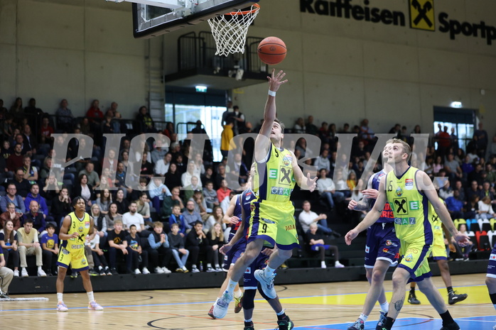 23.10.2022, Graz, Raiffeisen Sportpark Graz, Basketball Superliga 2022/23, Grunddurchgang, Runde 4, UBSC Raiffeisen Graz vs. BBC Nord Dragonz