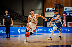 Basketball, win2day Basketball Superliga 2022/23, Grunddurchgang Runde 4, Oberwart Gunners, BC Vienna, Bogic Vujosevic (5)