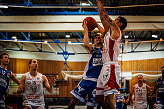 Basketball, win2day Basketball Superliga 2022/23, Grunddurchgang Runde 4, Oberwart Gunners, BC Vienna, Derek Hanes (14)