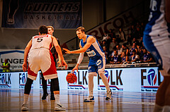 Basketball, win2day Basketball Superliga 2022/23, Grunddurchgang Runde 4, Oberwart Gunners, BC Vienna, Jonathan Knessl (12)