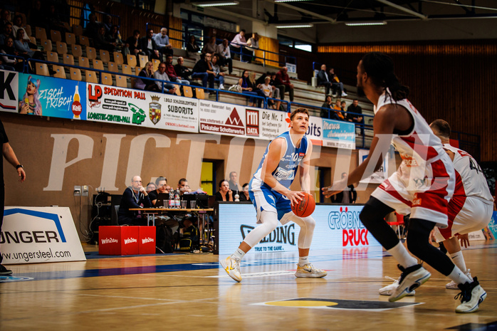 Basketball, win2day Basketball Superliga 2022/23, Grunddurchgang Runde 4, Oberwart Gunners, BC Vienna, Brock Gardner (10)