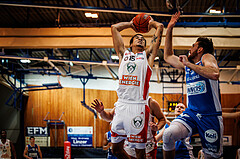 Basketball, win2day Basketball Superliga 2022/23, Grunddurchgang Runde 4, Oberwart Gunners, BC Vienna, Khalid Thomas (15)