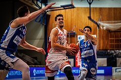 Basketball, win2day Basketball Superliga 2022/23, Grunddurchgang Runde 4, Oberwart Gunners, BC Vienna, Bogic Vujosevic (5)