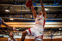 Basketball, win2day Basketball Superliga 2022/23, Grunddurchgang Runde 4, Oberwart Gunners, BC Vienna, Khalid Thomas (15)