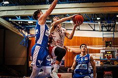 Basketball, win2day Basketball Superliga 2022/23, Grunddurchgang Runde 4, Oberwart Gunners, BC Vienna, Bogic Vujosevic (5)