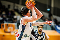 Basketball, Win2Day Superliga 2023/24, Grunddurchgang 21.Runde, Vienna Timberwolves, Kapfenberg Bulls, Philipp D'Angelo (9)