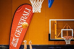 Basketball, Win2Day Superliga 2023/24, Grunddurchgang 21.Runde, Vienna Timberwolves, Kapfenberg Bulls, Moritz Lanegger (21)