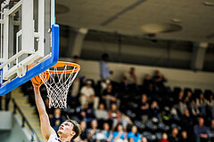 Basketball, Win2Day Superliga 2023/24, Grunddurchgang 21.Runde, Vienna Timberwolves, Kapfenberg Bulls, Ivor Kuresevic (44)