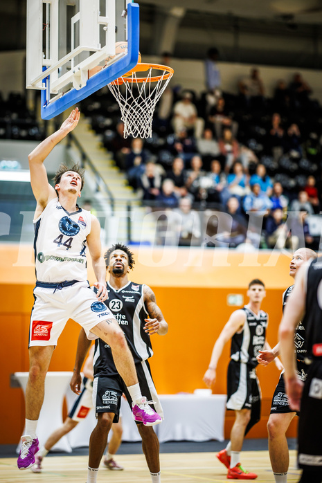 Basketball, Win2Day Superliga 2023/24, Grunddurchgang 21.Runde, Vienna Timberwolves, Kapfenberg Bulls, Ivor Kuresevic (44)