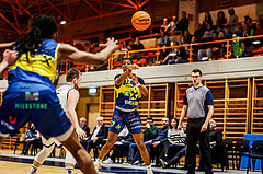 Basketball, win2day Basketball Superliga 2023/224, Grunddurchgang Runde 21, BBC Nord Dragonz, UBSC Graz, Q. Green (17)