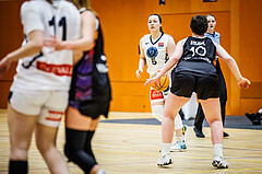 Basketball, Win2Day Basketball Damen Superliga 2023/24, Grunddurchgang 12.Runde, Vienna Timberwolves, Vienna United, Katharina Kindl (5)