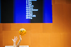 Basketball, Win2Day Superliga 2023/24, Grunddurchgang 21.Runde, Vienna Timberwolves, Kapfenberg Bulls, Ivor Kuresevic (44), Urald King (23)