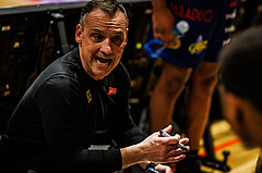 Basketball, win2day Basketball Superliga 2023/224, Grunddurchgang Runde 21, BBC Nord Dragonz, UBSC Graz, Ervin Dragsic (Head Coach)