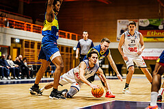 Basketball, win2day Basketball Superliga 2023/224, Grunddurchgang Runde 21, BBC Nord Dragonz, UBSC Graz, Lukas Hahn (25)