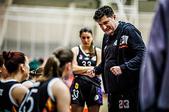 Basketball, Win2Day Basketball Damen Superliga 2023/24, Grunddurchgang 12.Runde, Vienna Timberwolves, Vienna United, Vedran Schuch (Head Coach)