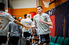 Basketball, Win2Day Superliga 2023/24, Grunddurchgang 21.Runde, Vienna Timberwolves, Kapfenberg Bulls, Noah Baumann (4)