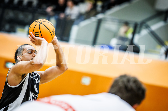 Basketball, Win2Day Superliga 2023/24, Grunddurchgang 21.Runde, Vienna Timberwolves, Kapfenberg Bulls, Ali Sow (6)