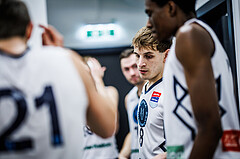Basketball, Win2Day Superliga 2023/24, Grunddurchgang 21.Runde, Vienna Timberwolves, Kapfenberg Bulls, Elias Wlasak (8)