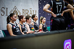 Basketball, Win2Day Basketball Damen Superliga 2023/24, Grunddurchgang 12.Runde, Vienna Timberwolves, Vienna United, Tita Zaboji (3)