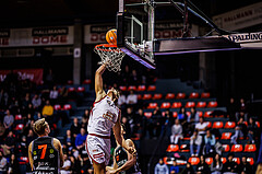 Basketball, Win2Day Superliga 2024/25, Grunddurchgang 10.Runde, BC Vienna, Fürstenfeld Panthers, Aron Stazic (21)