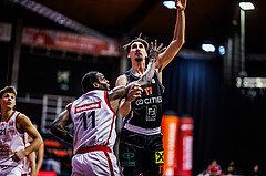 Basketball, Win2Day Superliga 2024/25, Grunddurchgang 10.Runde, BC Vienna, Fürstenfeld Panthers, Mario Spaleta (17)