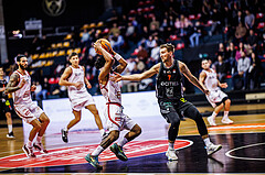 Basketball, Win2Day Superliga 2024/25, Grunddurchgang 10.Runde, BC Vienna, Fürstenfeld Panthers, Zac Owens (2), Georg Wolf (7)