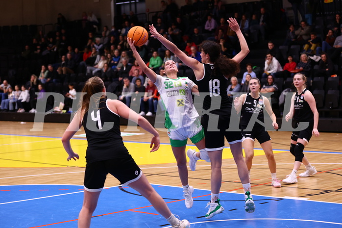 01.12.2024, Graz, Raiffeisen Sportpark, Basketball Damen Superliga 2024/25, Grunddurchgang, 8.Runde, UBI Holding Graz vs. Basket Flames