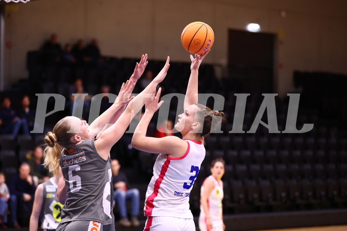 01.12.2024, Graz, Raiffeisen Sportpark, Basketball Damen Superliga 2024/25, Grunddurchgang, 8.Runde, UBSC-DBBC Graz - BK Raiffeisen Duchess ,  