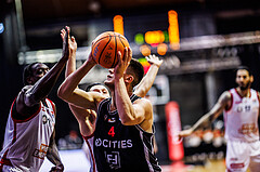 Basketball, Win2Day Superliga 2024/25, Grunddurchgang 10.Runde, BC Vienna, Fürstenfeld Panthers, Armin Hrstic (4)