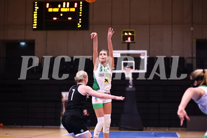 01.12.2024, Graz, Raiffeisen Sportpark, Basketball Damen Superliga 2024/25, Grunddurchgang, 8.Runde, UBI Holding Graz vs. Basket Flames