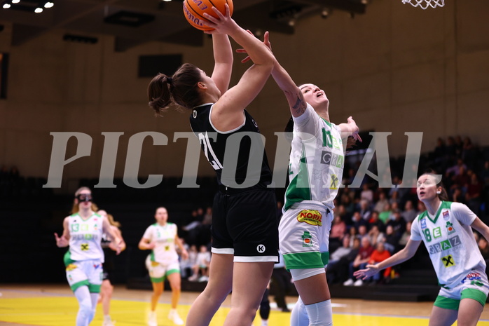 01.12.2024, Graz, Raiffeisen Sportpark, Basketball Damen Superliga 2024/25, Grunddurchgang, 8.Runde, UBI Holding Graz vs. Basket Flames